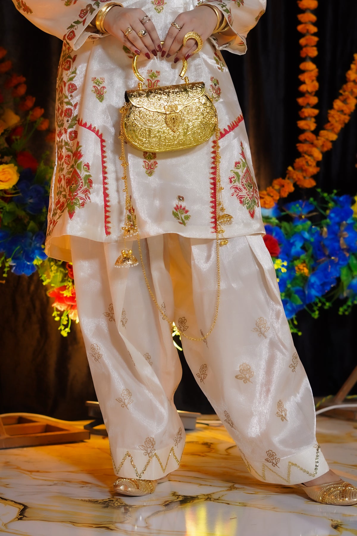 Indian 4 Jhumka Bag