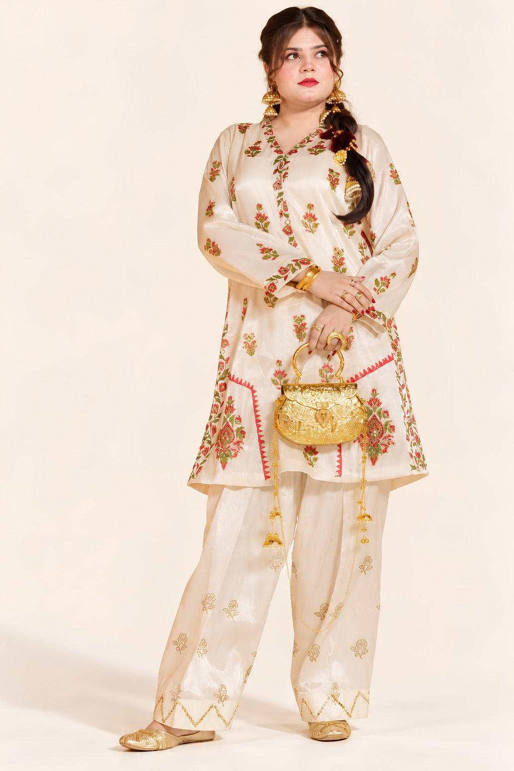 Indian 4 Jhumka Bag